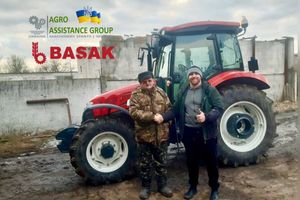 Трактор Basak на Днепропетровщину