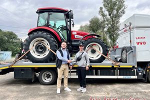 Новый владелец трактора Basak в Харьковской области