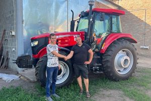 Новый трактор YTO NLX1304 в Полтавскую область