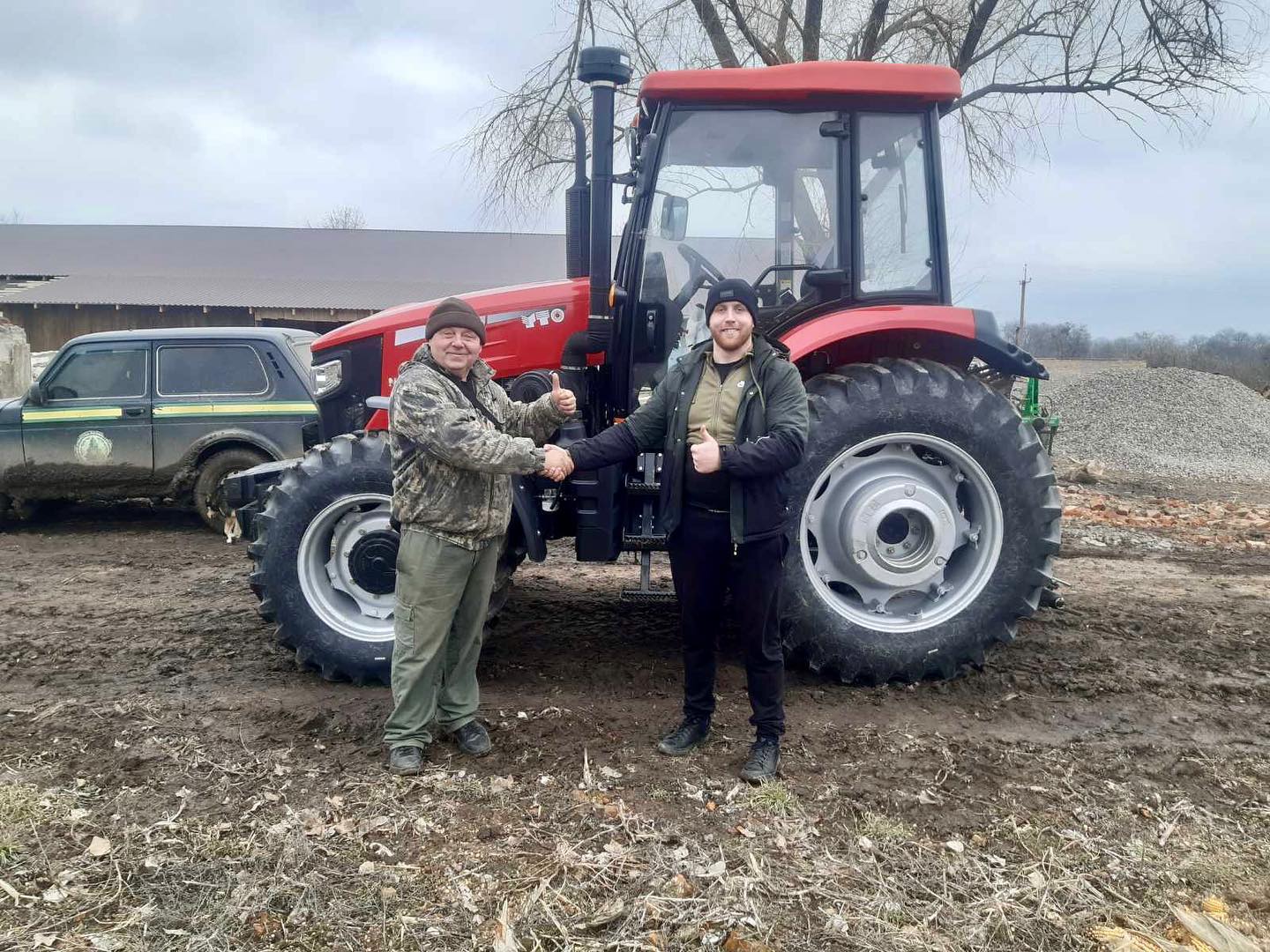 Новий трактор ЮТО в Черкаській області