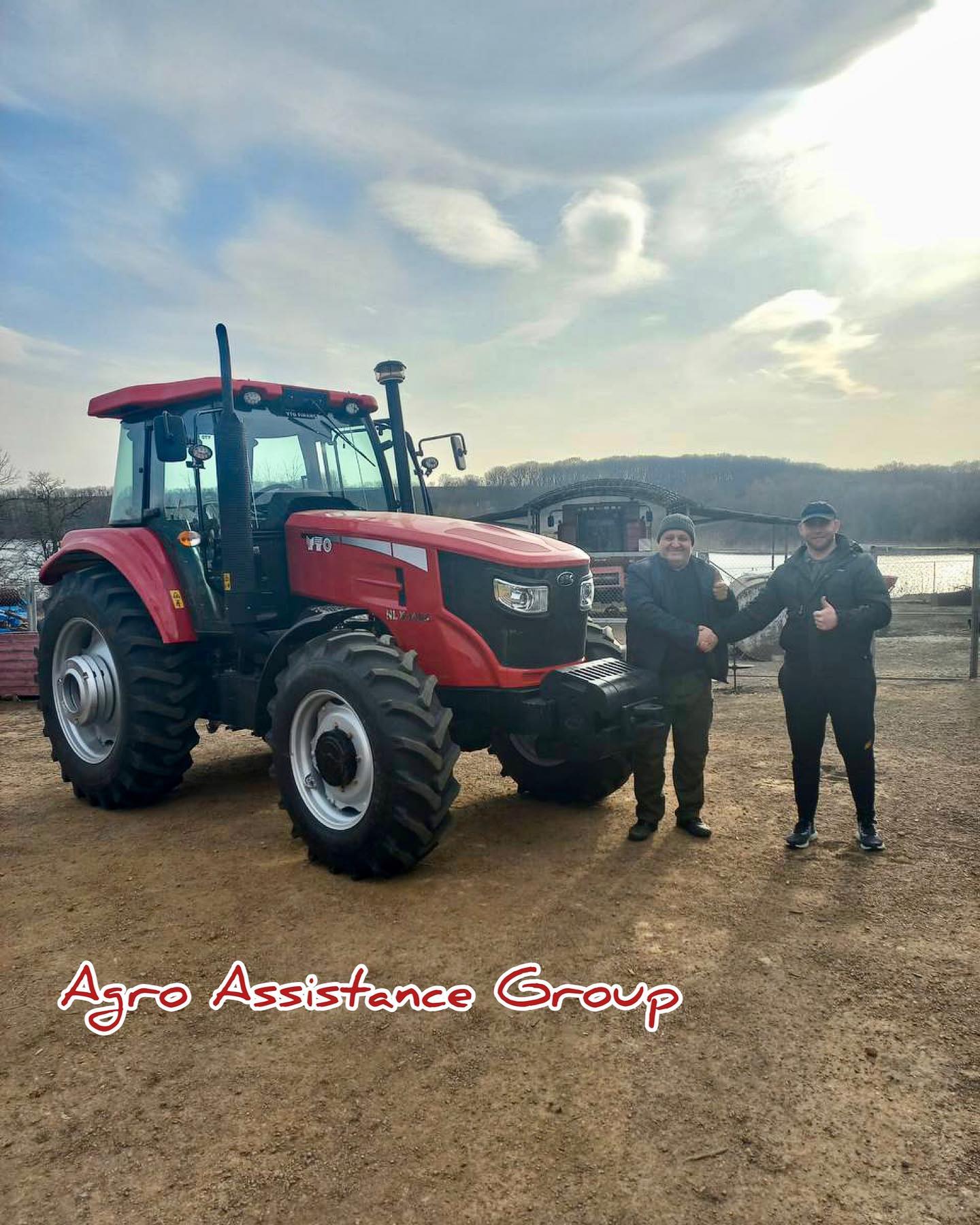 Новий трактор Yto на Черкащині